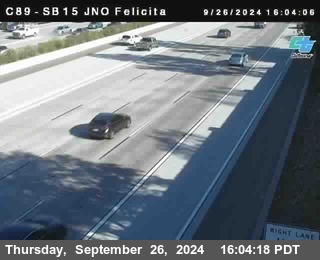 SB 15 at Felicita Road