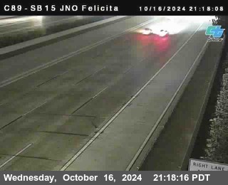 SB 15 at Felicita Road