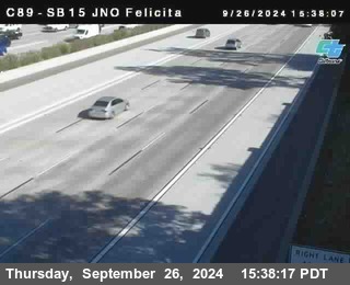 SB 15 at Felicita Road