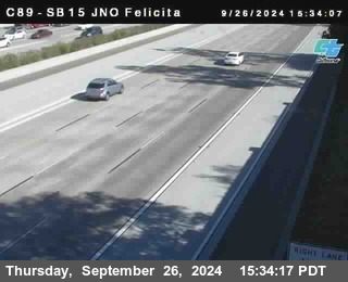 SB 15 at Felicita Road