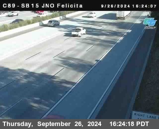 SB 15 at Felicita Road