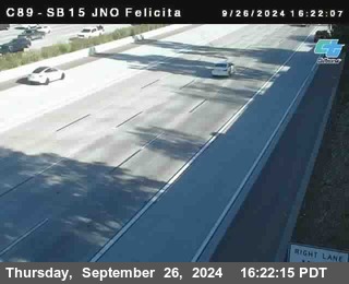 SB 15 at Felicita Road