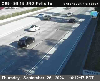 SB 15 at Felicita Road