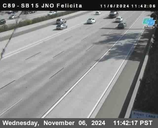 SB 15 at Felicita Road