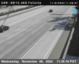 SB 15 at Felicita Road