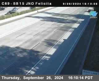 SB 15 at Felicita Road