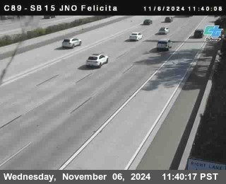 SB 15 at Felicita Road