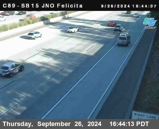 SB 15 at Felicita Road