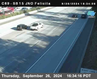 SB 15 at Felicita Road