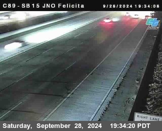 SB 15 at Felicita Road