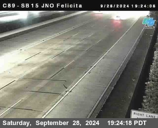 SB 15 at Felicita Road