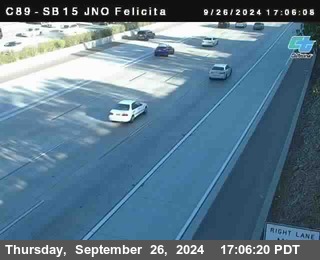 SB 15 at Felicita Road