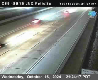 SB 15 at Felicita Road