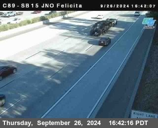 SB 15 at Felicita Road