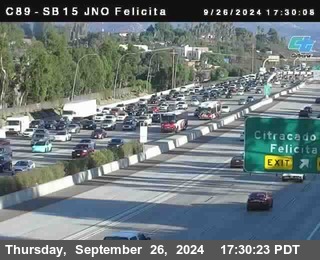 SB 15 at Felicita Road