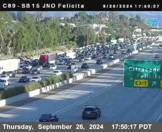 SB 15 at Felicita Road