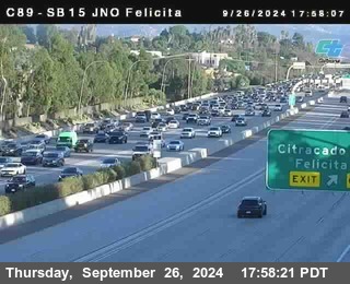 SB 15 at Felicita Road