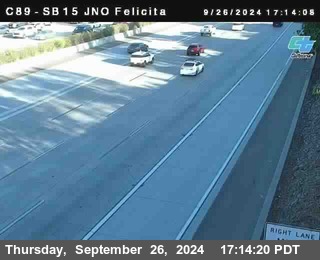 SB 15 at Felicita Road