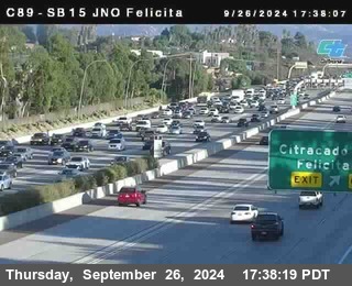 SB 15 at Felicita Road