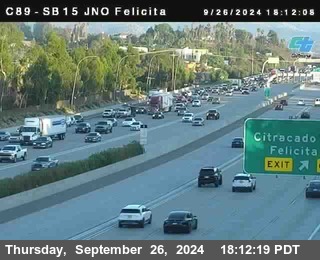 SB 15 at Felicita Road