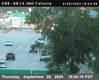 SB 15 at Felicita Road