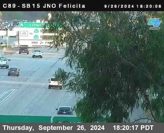 SB 15 at Felicita Road