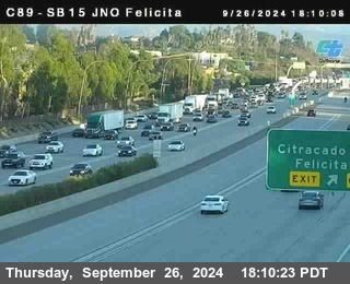 SB 15 at Felicita Road