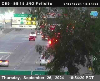 SB 15 at Felicita Road