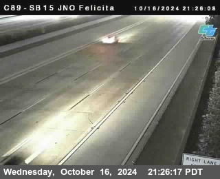 SB 15 at Felicita Road