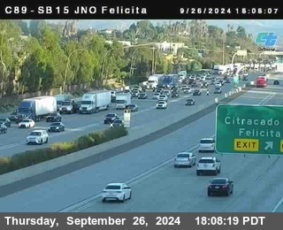 SB 15 at Felicita Road