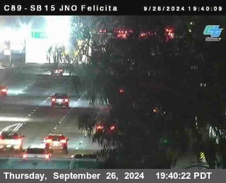 SB 15 at Felicita Road