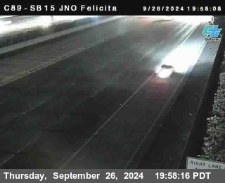 SB 15 at Felicita Road