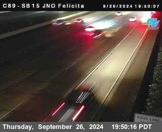 SB 15 at Felicita Road