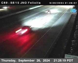 SB 15 at Felicita Road