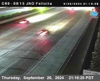 SB 15 at Felicita Road