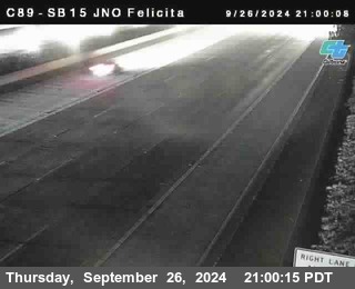 SB 15 at Felicita Road