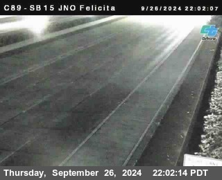 SB 15 at Felicita Road