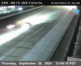 SB 15 at Felicita Road