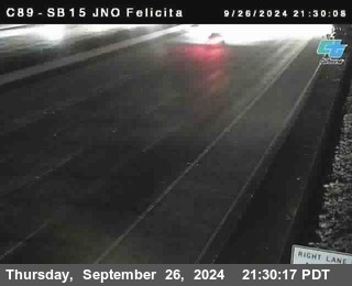 SB 15 at Felicita Road