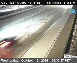 SB 15 at Felicita Road