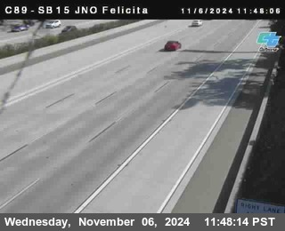 SB 15 at Felicita Road