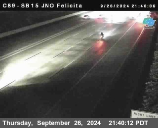 SB 15 at Felicita Road