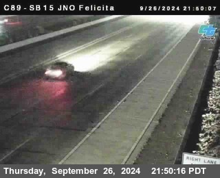 SB 15 at Felicita Road