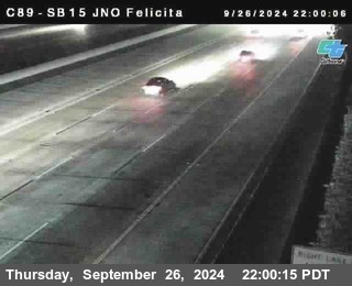 SB 15 at Felicita Road