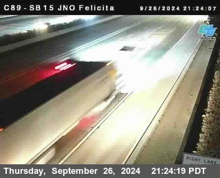 SB 15 at Felicita Road