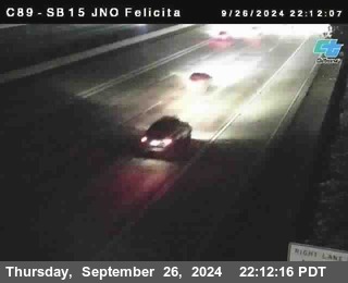 SB 15 at Felicita Road