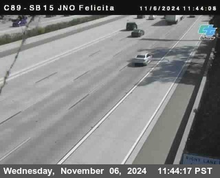 SB 15 at Felicita Road