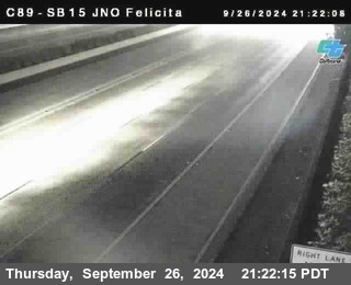 SB 15 at Felicita Road