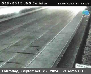 SB 15 at Felicita Road