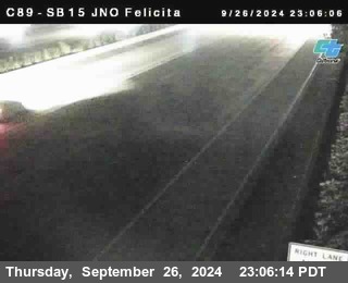 SB 15 at Felicita Road